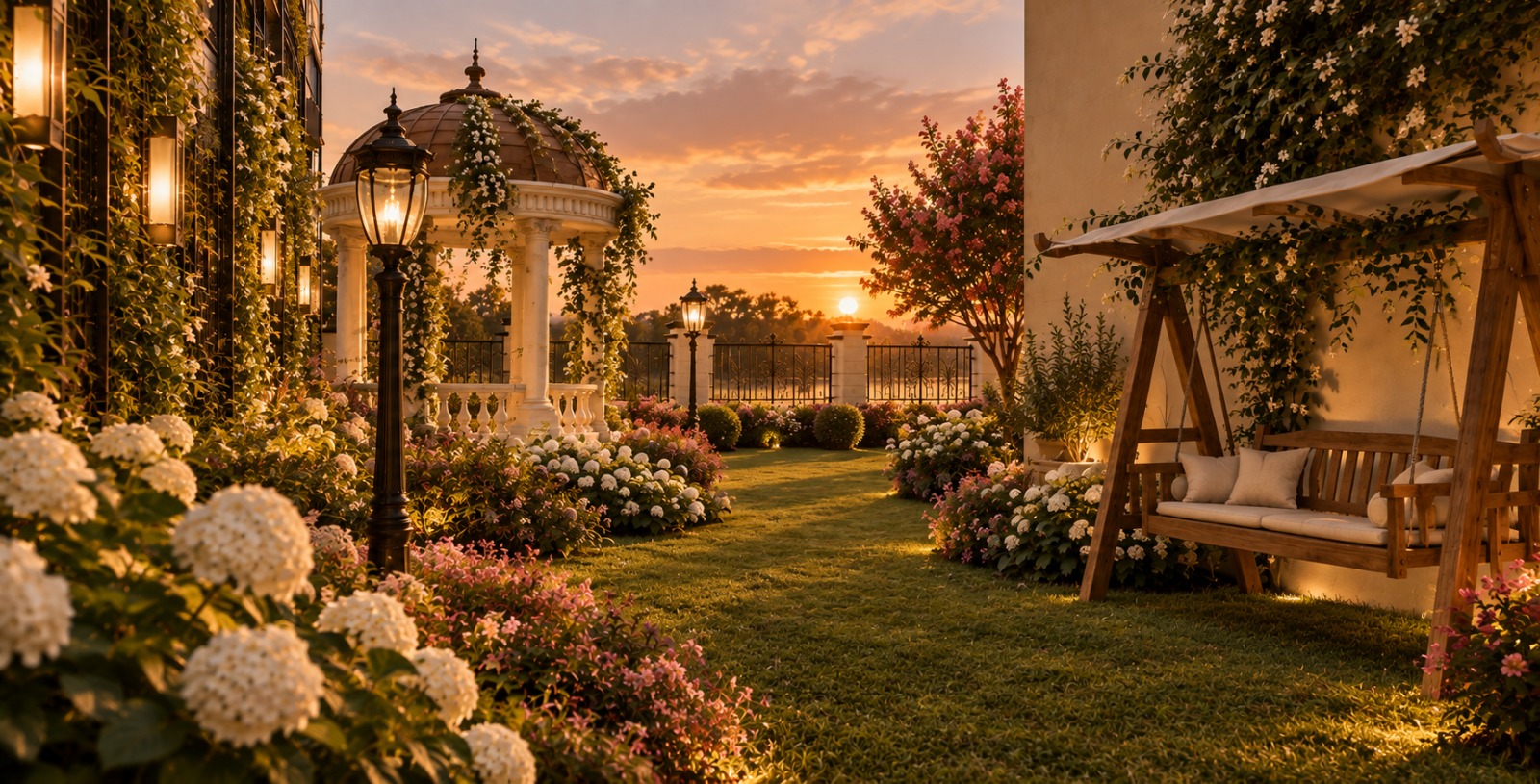 Le Jardin, Exterior